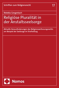Abbildung von: Religiöse Pluralität in der Anstaltsseelsorge - Nomos
