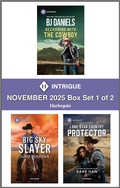 Cover: Harlequin Intrigue November 2025 - Box Set 1 of 2 - HARLEQUIN INTRIGUE