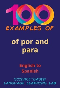 Enlarge image Cover: 100 Examples of por and para - eBookIt.com