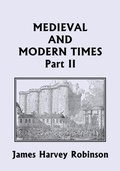 Cover: Medieval and Modern Times, Part II (Yesterday's Classics) - Yesterday's Classics