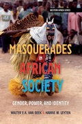 Cover: Masquerades in African Society - James Currey