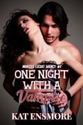 Cover: One Night with a Vampire - Kat Ensmore