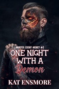 Cover: One Night with a Demon - Kat Ensmore