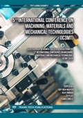 Cover: 5th International Conference on Machining, Materials and Mechanical Technologies (IC3MT) - Trans Tech Publications Ltd