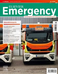 Abbildung von: ELSEVIER Emergency. Sekundärtransporte. 5/2025 - Urban & Fischer