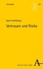 Cover: Vertrauen und Risiko - Karl Alber Verlag