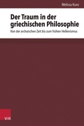 Cover: Der Traum in der griechischen Philosophie - Vandenhoeck & Ruprecht
