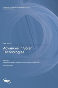 Enlarge image Cover: Advances in Solar Technologies - MDPI AG