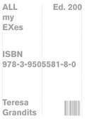 Cover: Teresa Grandits. All my EXes - Artbook Verlag