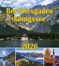 Abbildung von: Berchtesgaden Königssee Postkartenkalender 2026 - Plenk Media und Verlag