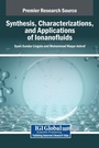 Cover: Synthesis, Characterizations, and Applications of Ionanofluids - Igi Global Scientific Publishing