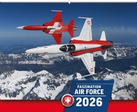 Abbildung von: Faszination Air Force Kalender 2026 - Weber Verlag AG