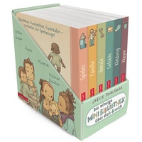 Abbildung von: Die winzige Mini-Bibliothek über dich & mich (Die Mini-Bibliothek der Wörter) - Annette Betz Verlag