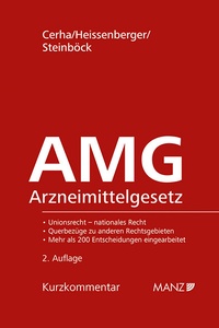 Abbildung von: Arzneimittelgesetz AMG - Manz