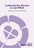 Cover: Lutherische Kirche in der Welt. Jahrbuch des Martin Luther-Bundes / Lutherische Kirche in der Welt - Martin-Luther-Bund