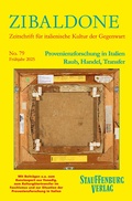 Cover: Provenienzforschung in Italien. Raub, Handel, Transfer - Stauffenburg