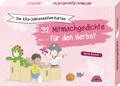 Cover: Die Kita-Jahreszeiten-Karten: 32 Mitmachgedichte f&uuml;r den Herbst - Klett Kita