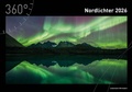 Cover: Nordlichter Premiumkalender 2026 - 360&deg; medien