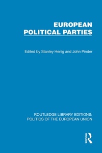 Abbildung von: European Political Parties - Routledge