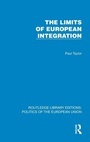 Cover: The Limits of European Integration - Routledge