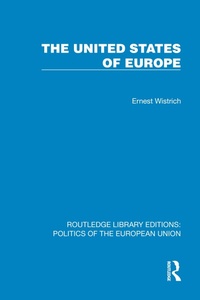 Abbildung von: The United States of Europe - Routledge