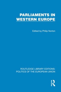 Abbildung von: Parliaments in Western Europe - Routledge