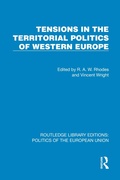 Cover: Tensions in the Territorial Politics of Western Europe - Routledge