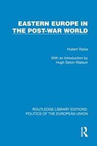 Abbildung von: Eastern Europe in the Post-War World - Routledge