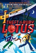 Cover: Theft of the Ruby Lotus - Scholastic Press