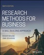 Cover: Research Methods for Business, with eBook Access Code - Wiley