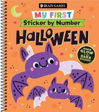 Enlarge image Cover: Brain Games - My First Sticker by Number: Halloween - Publications International, Ltd.