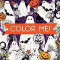 Cover: Color Me! Halloween (Spooky Images of Witches, Ghosts, Haunted Houses, and More - With Quotes!) (Keepsake Coloring Books) - New Seasons