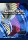 Cover: Nanoscience, Engineering Materials and Construction - Trans Tech Publications Ltd