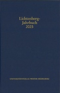 Cover: Lichtenberg-Jahrbuch 2023 - Universit&auml;tsverlag Winter