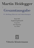 Cover: Gespr&auml;che - Das Eigentum - Vier Hefte - Vittorio Klostermann Verlag
