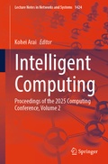 Cover: Intelligent Computing - Springer