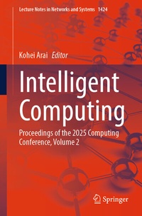 Enlarge image Cover: Intelligent Computing - Springer