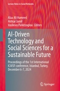 Cover: AI-Driven Technology and Social Sciences for a Sustainable Future - Springer