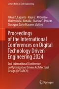 Cover: Proceedings of the International Conferences on Digital Technology Driven Engineering 2024 - Springer