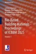 Cover: Bio-Based Building Materials - Proceedings of ICBBM 2025 - Springer