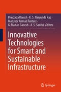 Cover: Innovative Technologies for Smart and Sustainable Infrastructure - Springer