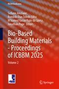 Cover: Bio-Based Building Materials - Proceedings of ICBBM 2025 - Springer