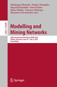 Abbildung von: Modelling and Mining Networks - Springer