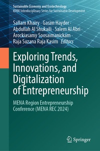 Enlarge image Cover: Exploring Trends, Innovations, and Digitalization of Entrepreneurship - Springer