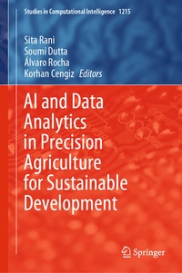 Enlarge image Cover: AI and Data Analytics in Precision Agriculture for Sustainable Development - Springer