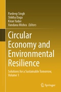 Cover: Circular Economy and Environmental Resilience - Springer