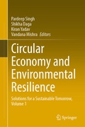 Cover: Circular Economy and Environmental Resilience - Springer