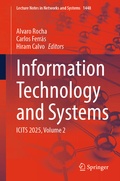 Cover: Information Technology and Systems - Springer