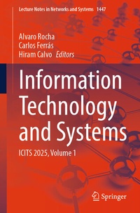 Enlarge image Cover: Information Technology and Systems - Springer