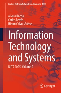 Abbildung von: Information Technology and Systems - Springer